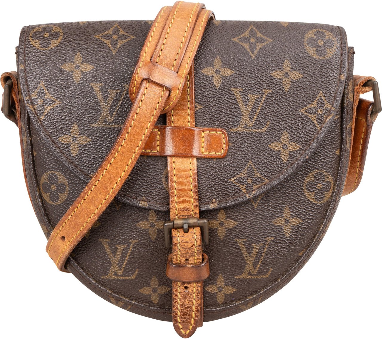 Louis Vuitton Louis Vuitton Canvas Monogram Chantilly PM Crossbody Bag Bruin