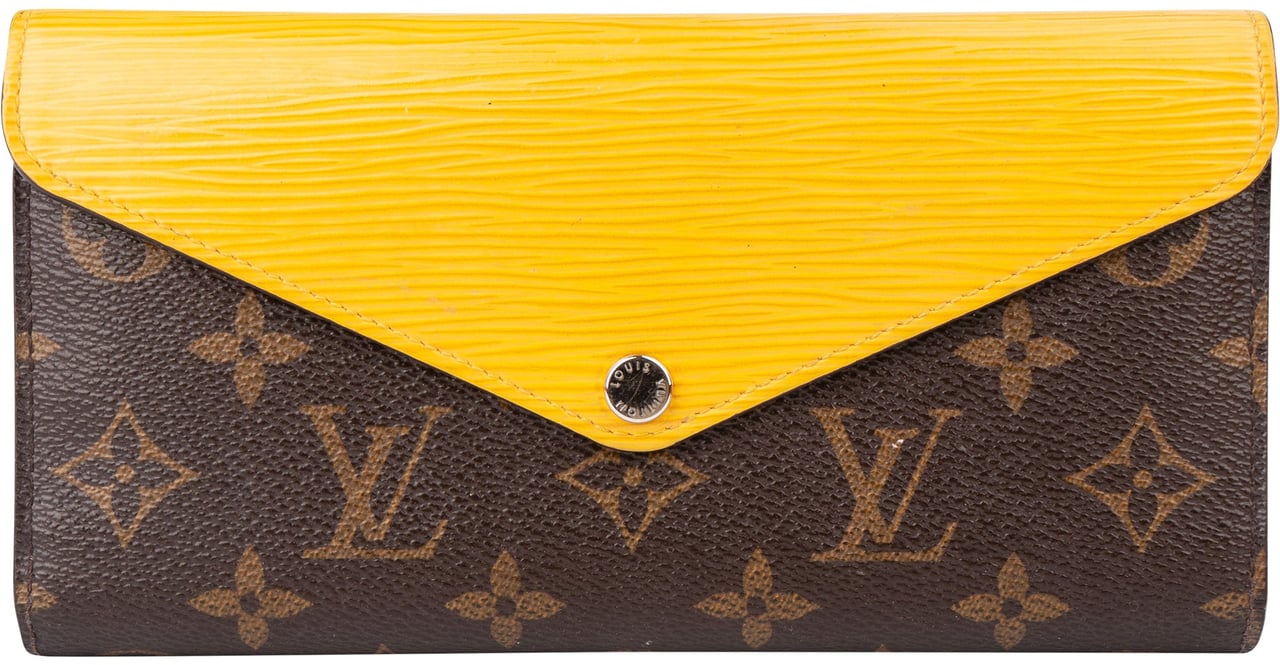 Louis Vuitton Canvas Epi Monogram Marie Lou Wallet Bruin
