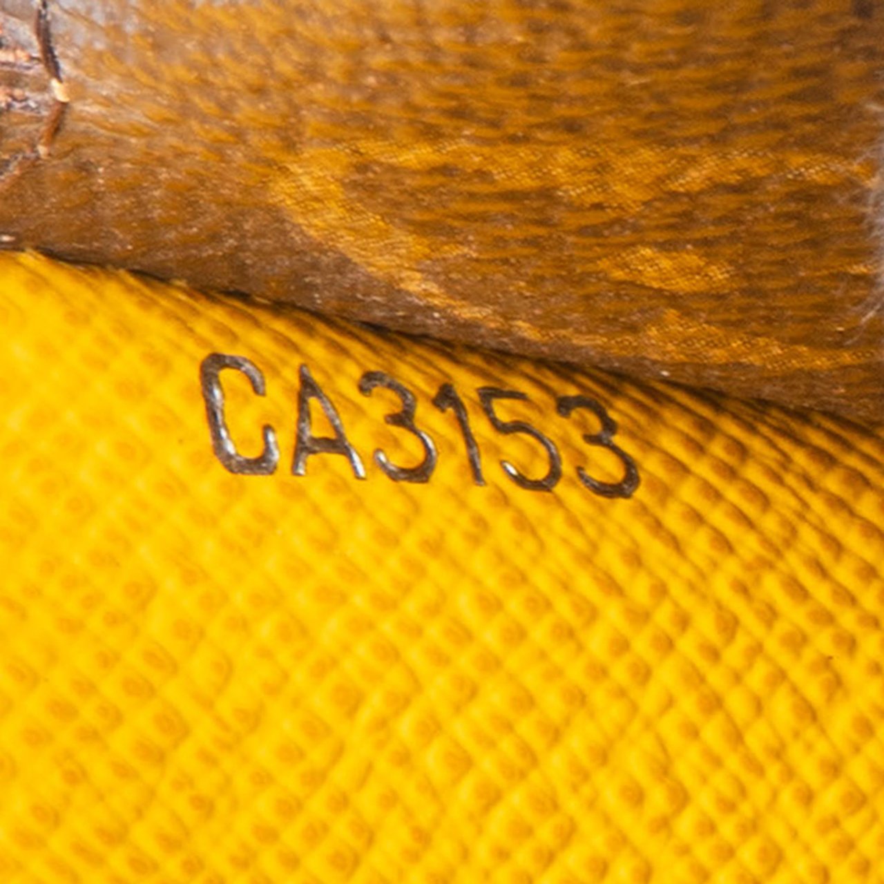 Louis Vuitton Louis Vuitton Canvas Epi Monogram Marie Lou Wallet Bruin