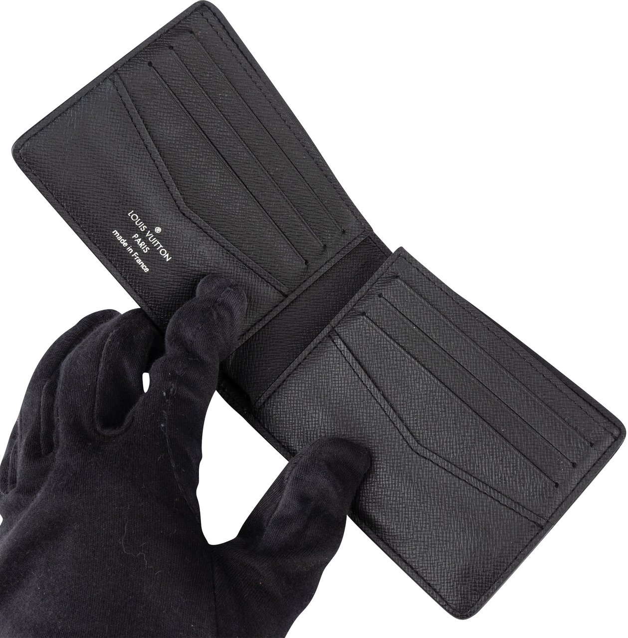 Louis Vuitton Louis Vuitton Eclipse Canvas Monogram Bifold Wallet Zwart