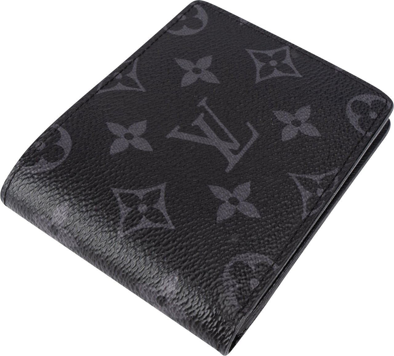 Louis Vuitton Louis Vuitton Eclipse Canvas Monogram Bifold Wallet Zwart