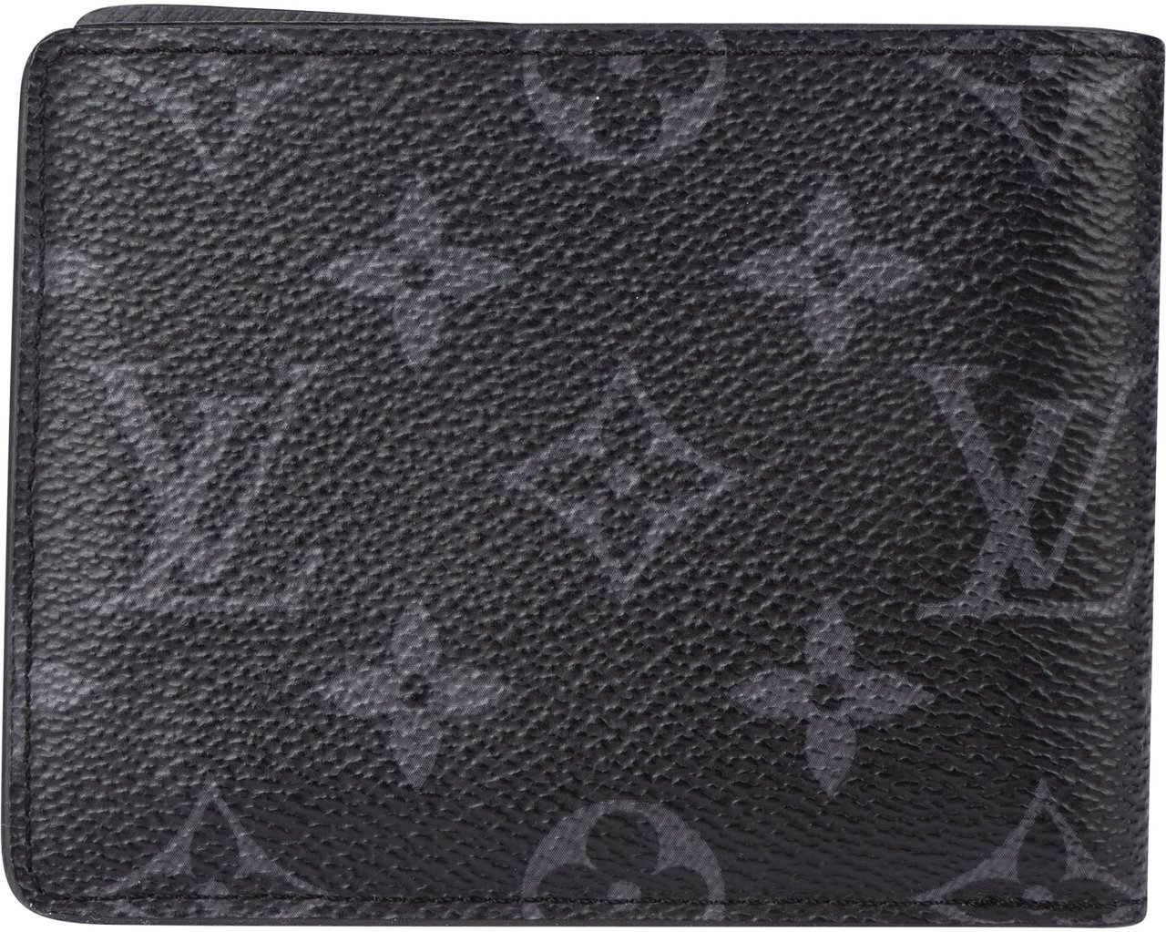Louis Vuitton Louis Vuitton Eclipse Canvas Monogram Bifold Wallet Zwart