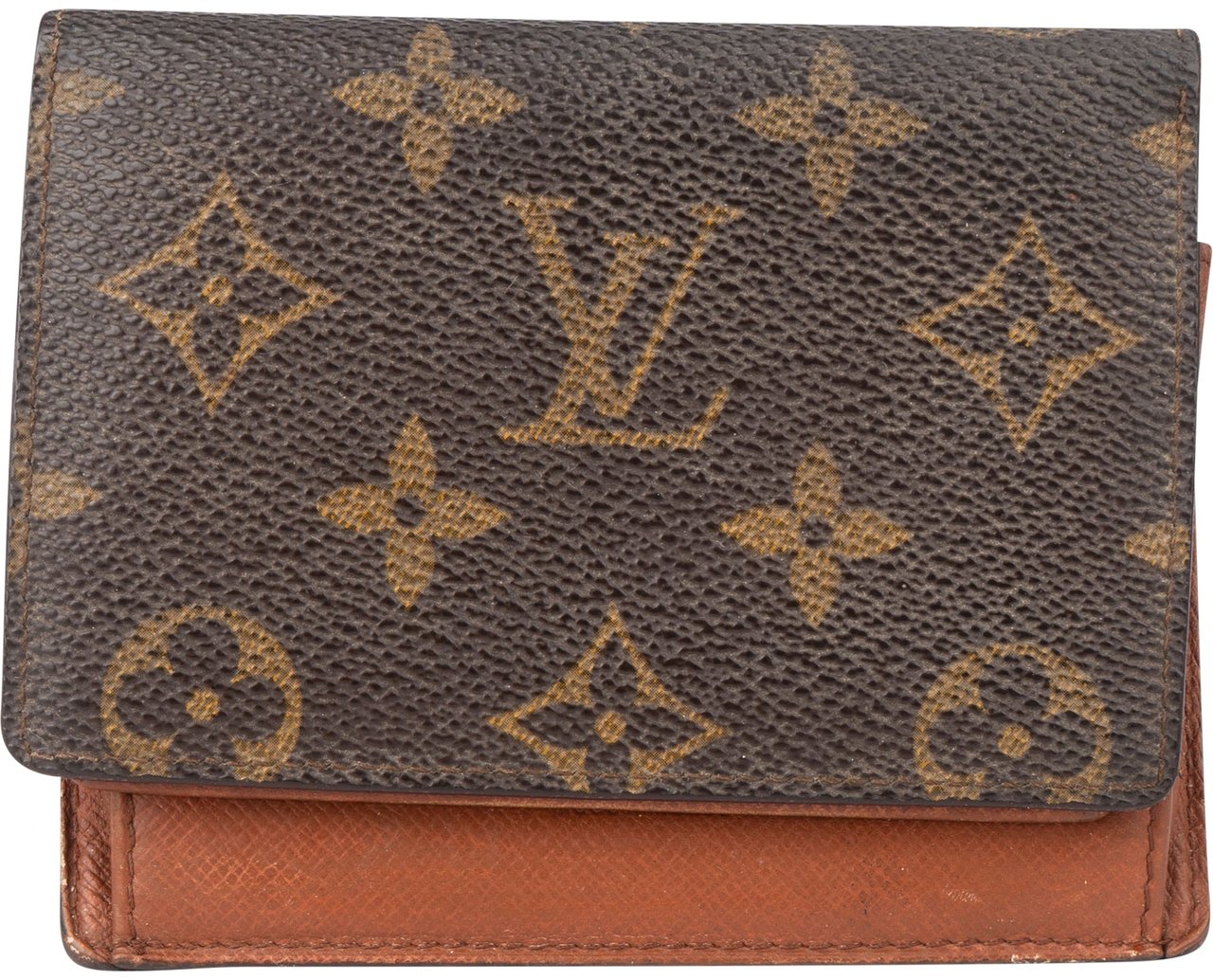 Louis Vuitton Louis Vuitton Canvas Monogram Cardholder Bruin