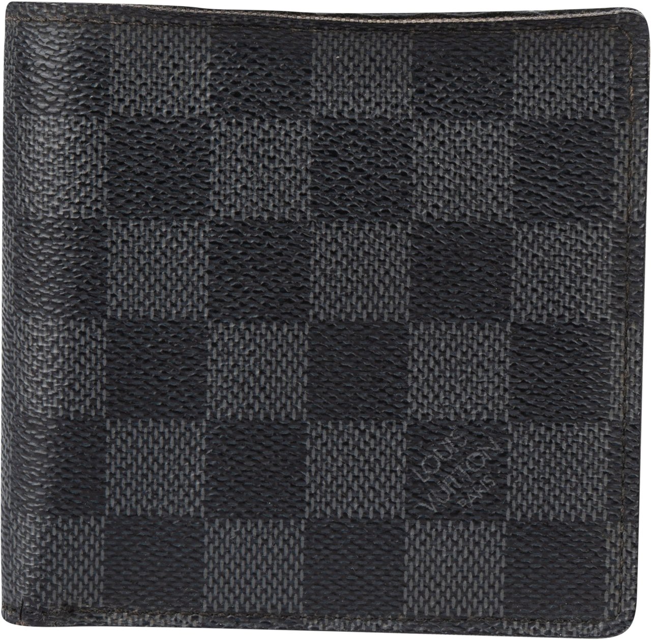 Louis Vuitton Louis Vuitton Damier Graphit Monogram Marco Wallet Zwart