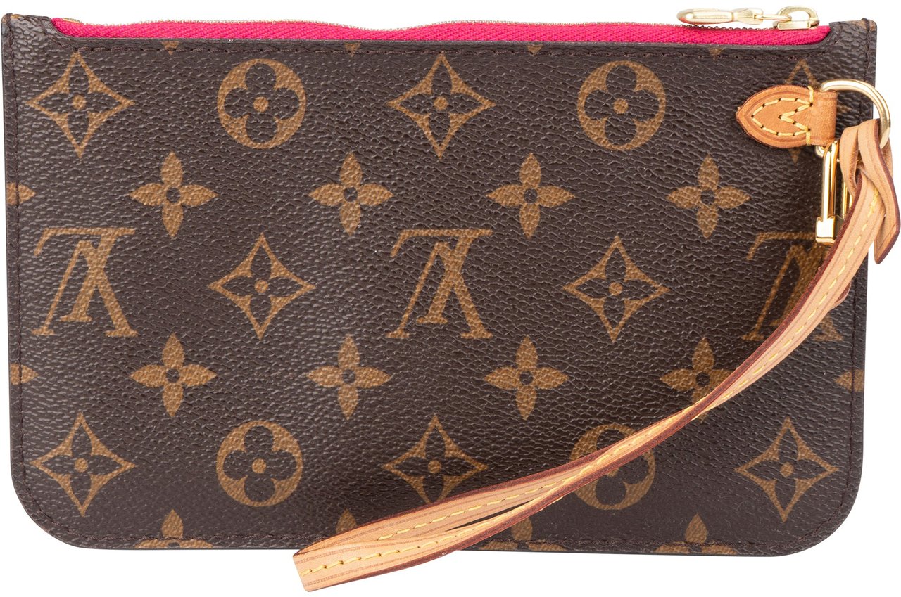 Louis Vuitton Louis Vuitton Canvas Monogram Nevefull Pochette Accessoire Clutch Bruin
