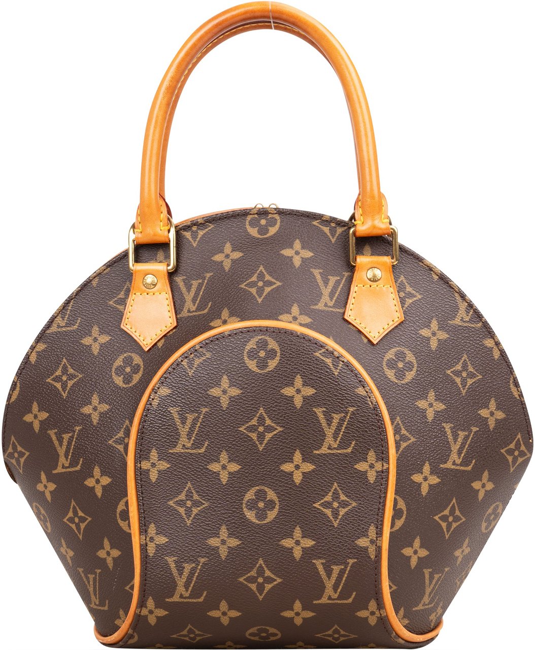 Louis Vuitton Louis Vuitton Canvas Monogram Ellipse PM Handbag Bruin