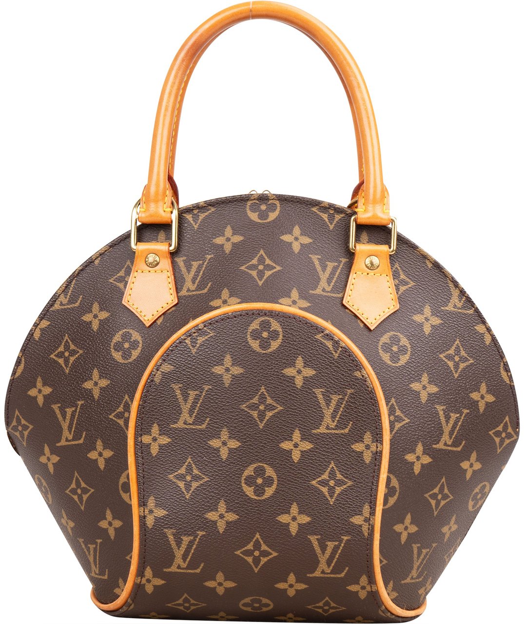 Louis Vuitton Louis Vuitton Canvas Monogram Ellipse PM Handbag Bruin
