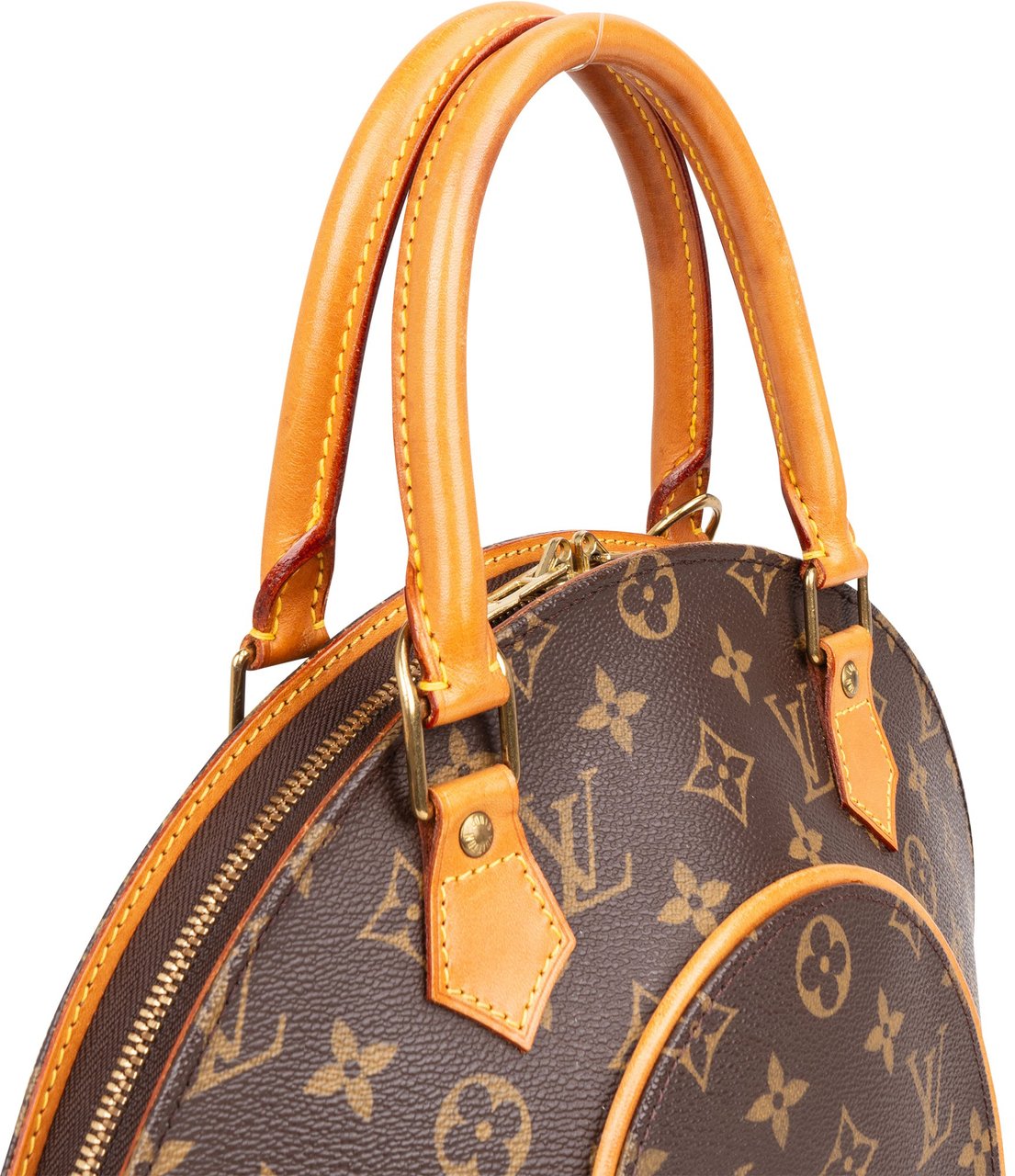 Louis Vuitton Louis Vuitton Canvas Monogram Ellipse PM Handbag Bruin