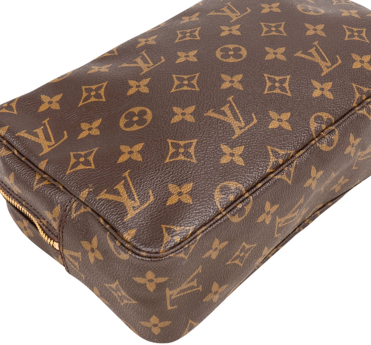 Louis Vuitton Louis Vuitton Canvas Monogram Trousse Toilette 28 Clutch Bruin