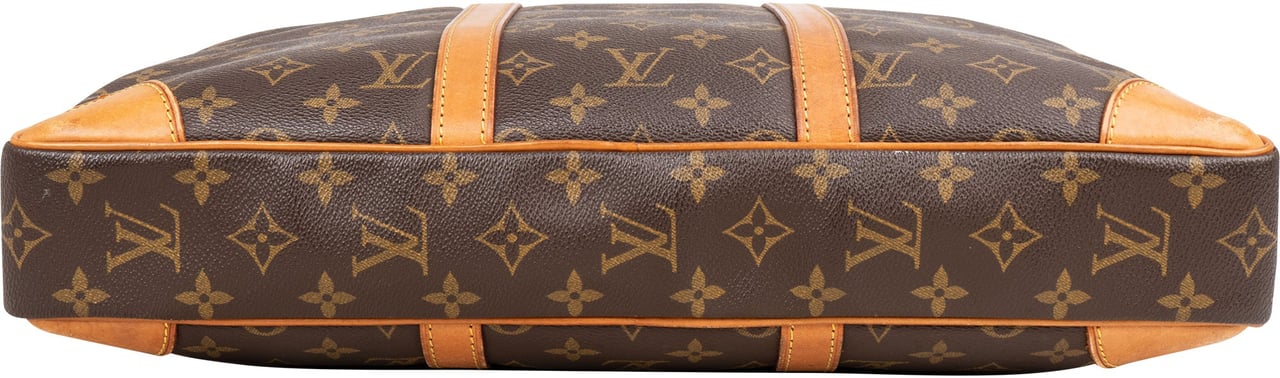 Louis Vuitton Louis Vuitton Canvas Monogram Porte Documents Business Handbag Bruin