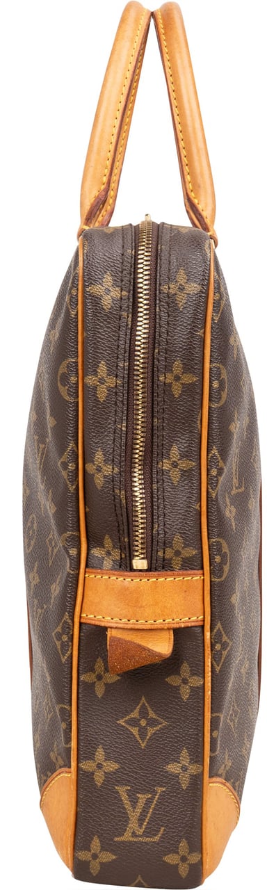 Louis Vuitton Louis Vuitton Canvas Monogram Porte Documents Business Handbag Bruin