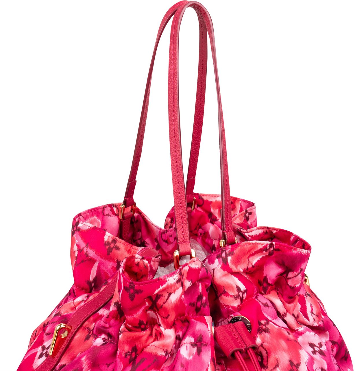Louis Vuitton Limited Ikat Flower NoeFull MM Handbag Roze