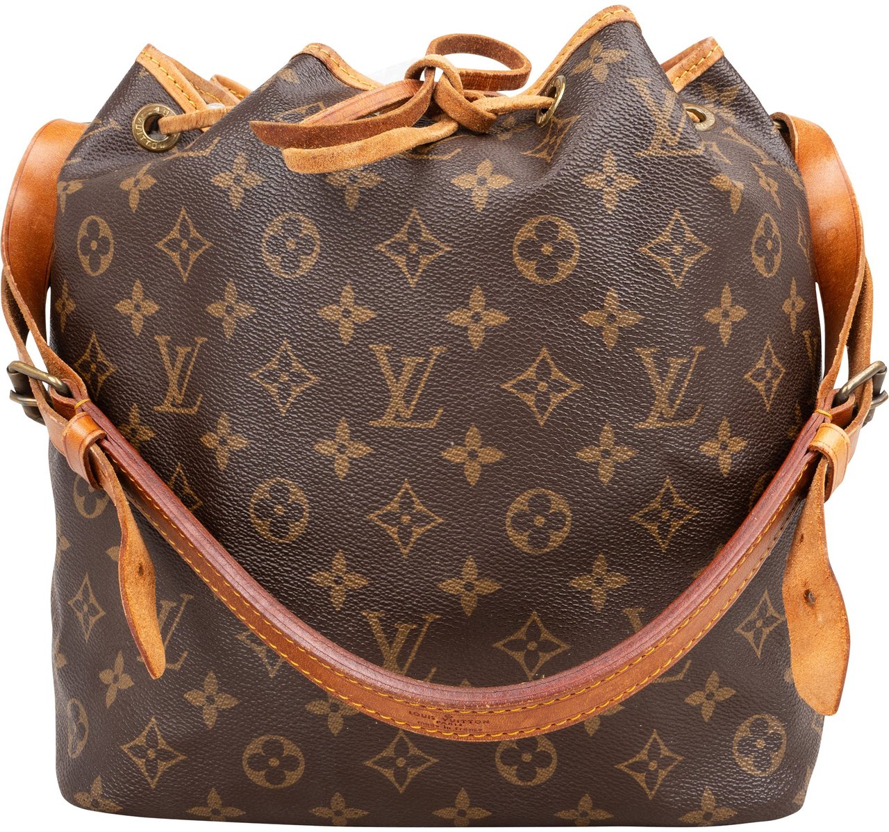 Louis Vuitton Louis Vuitton Canvas Monogram Sac Noe Petit Shoulder Bag Bruin