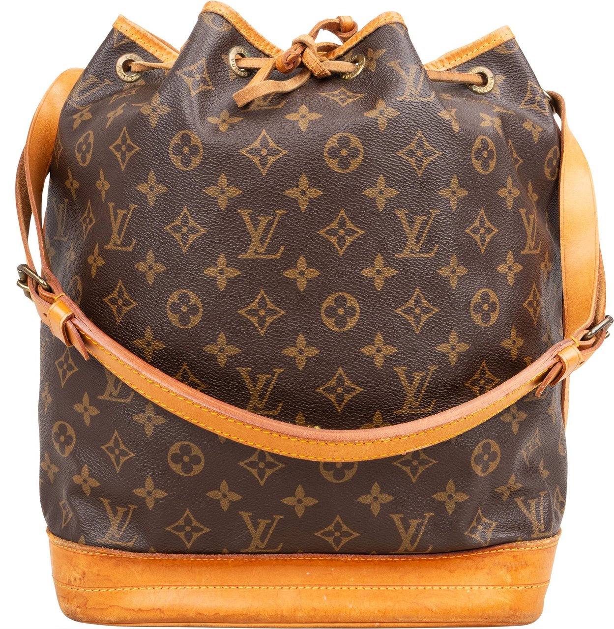 Louis Vuitton Louis Vuitton Canvas Monogram Sac Noe Grande Shoulder Bag Bruin