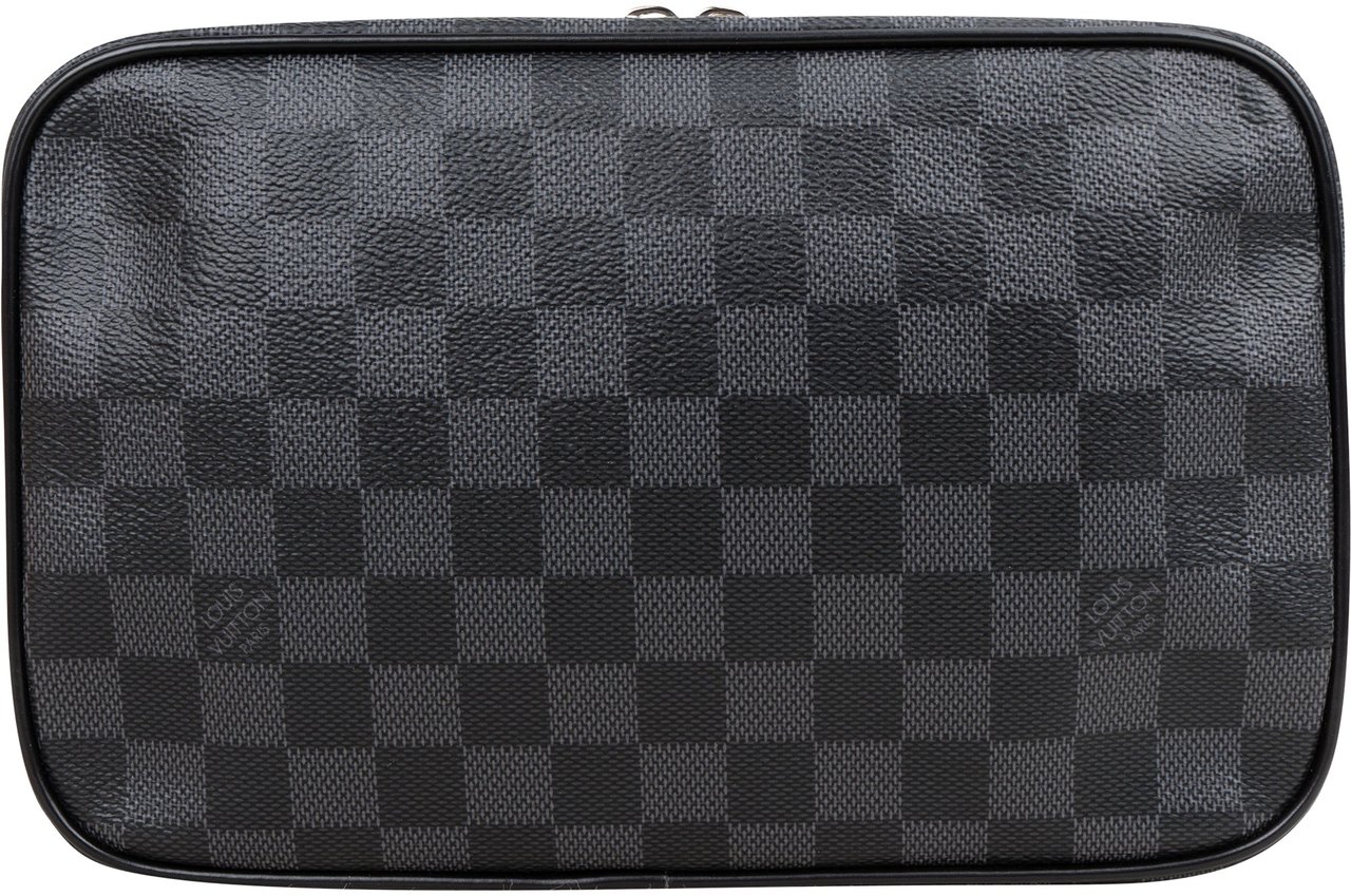 Louis Vuitton Louis Vuitton Damier Graphit Monogram Trousse Toilette Clutch Zwart