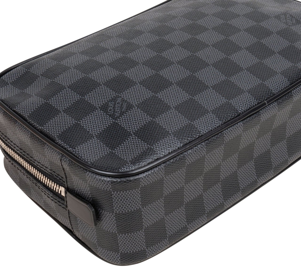 Louis Vuitton Louis Vuitton Damier Graphit Monogram Trousse Toilette Clutch Zwart