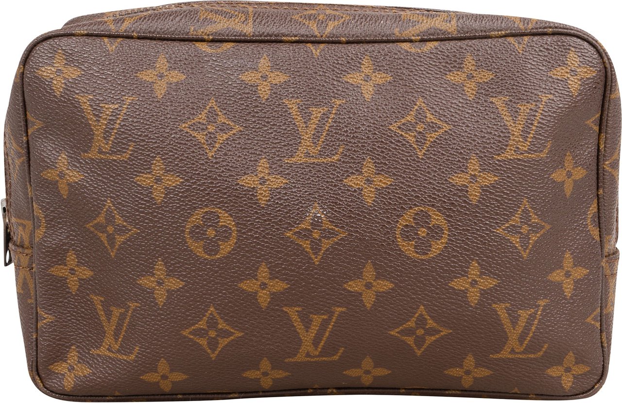 Louis Vuitton Louis Vuitton Canvas Monogram Trousse Toilette 23 Clutch Bruin
