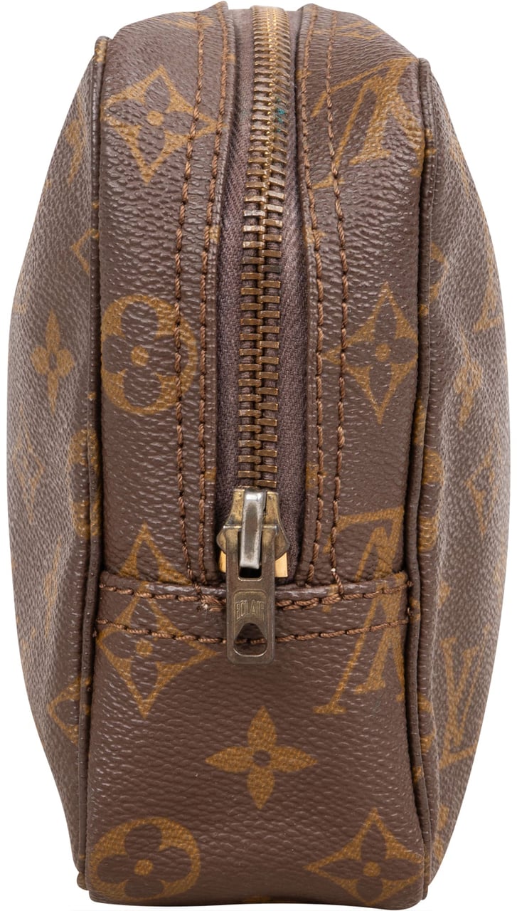 Louis Vuitton Louis Vuitton Canvas Monogram Trousse Toilette 23 Clutch Bruin