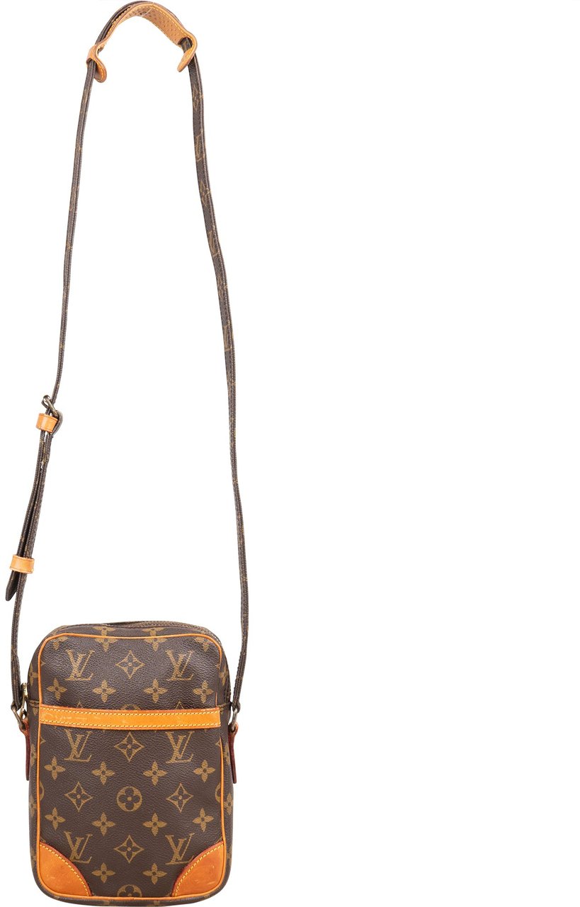 Louis Vuitton Louis Vuitton Canvas Monogram Danube Crossbody Bag Bruin