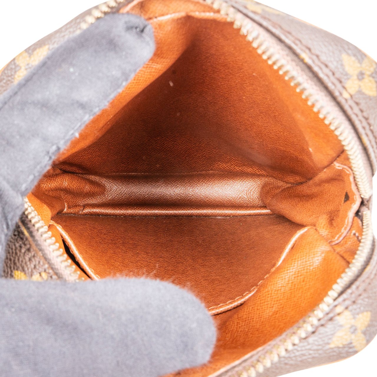 Louis Vuitton Louis Vuitton Canvas Monogram Danube Crossbody Bag Bruin