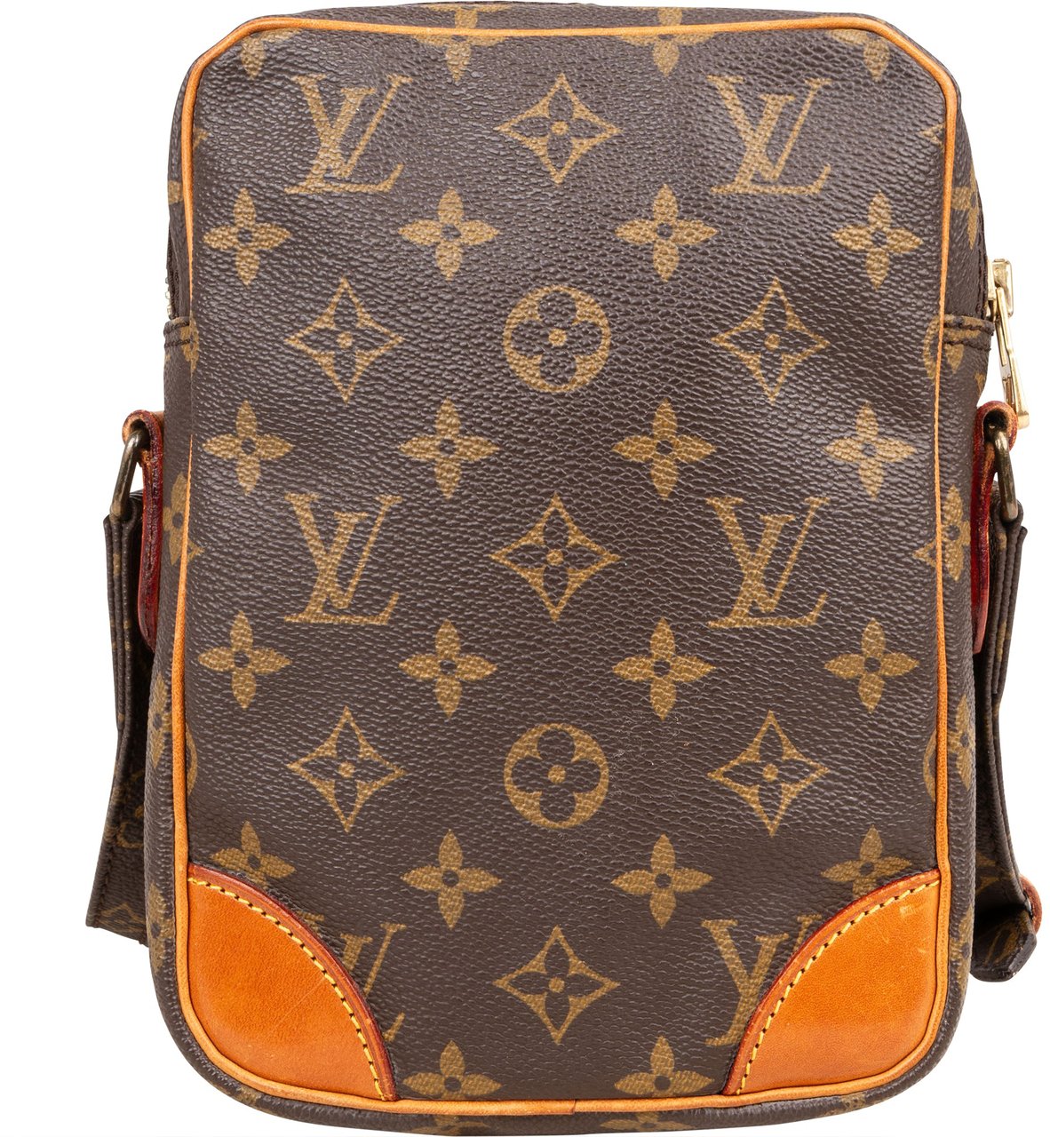 Louis Vuitton Louis Vuitton Canvas Monogram Danube Crossbody Bag Bruin