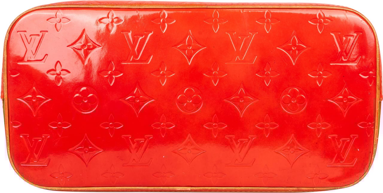 Louis Vuitton Louis Vuitton Vernis Monogram Houston Handbag Rood