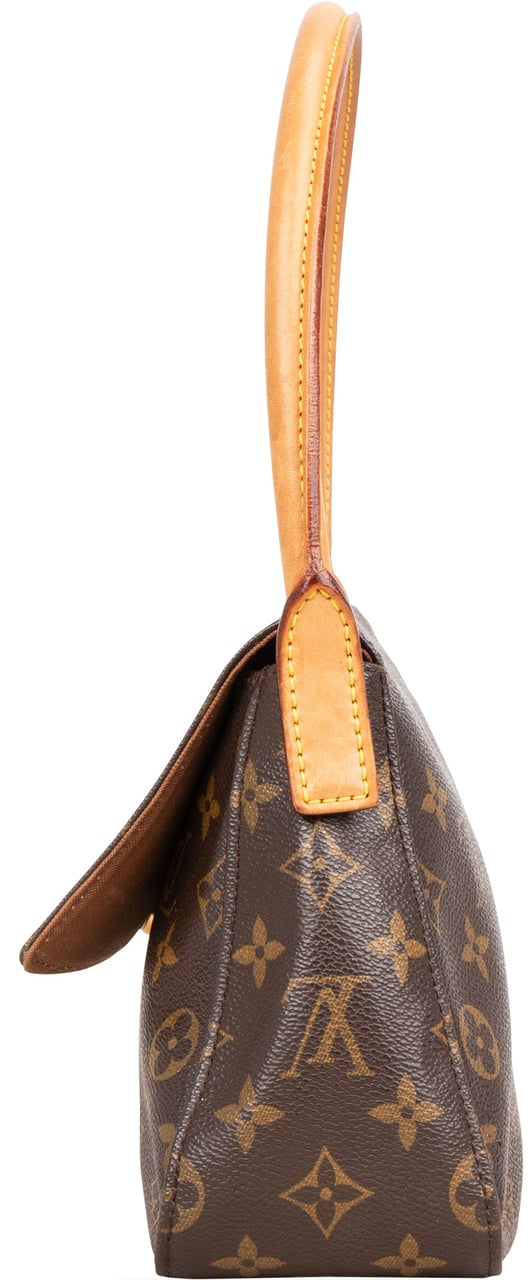 Louis Vuitton Louis Vuitton Canvas Monogram Looping PM Shoulder Bag Bruin