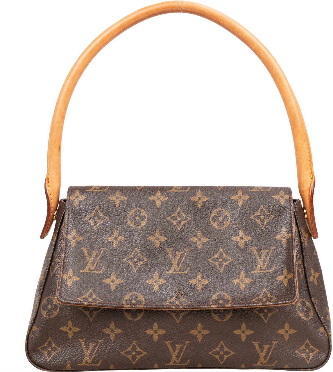 Louis Vuitton Louis Vuitton Canvas Monogram Looping PM Shoulder Bag Bruin