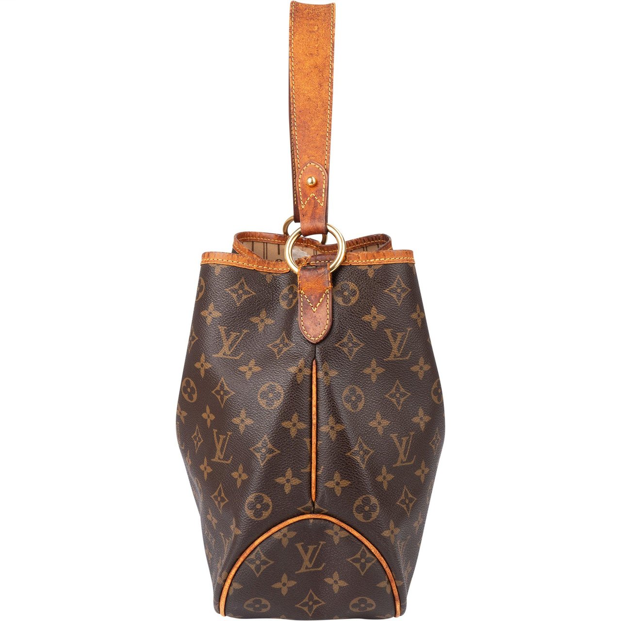 Louis Vuitton Louis Vuitton Canvas Monogram Delightful PM Handbag Bruin