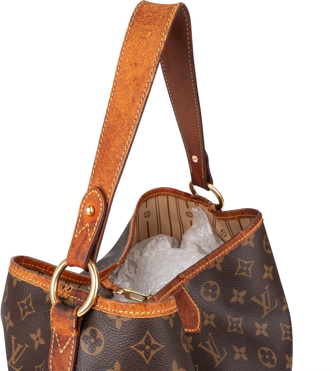 Louis Vuitton Louis Vuitton Canvas Monogram Delightful PM Handbag Bruin