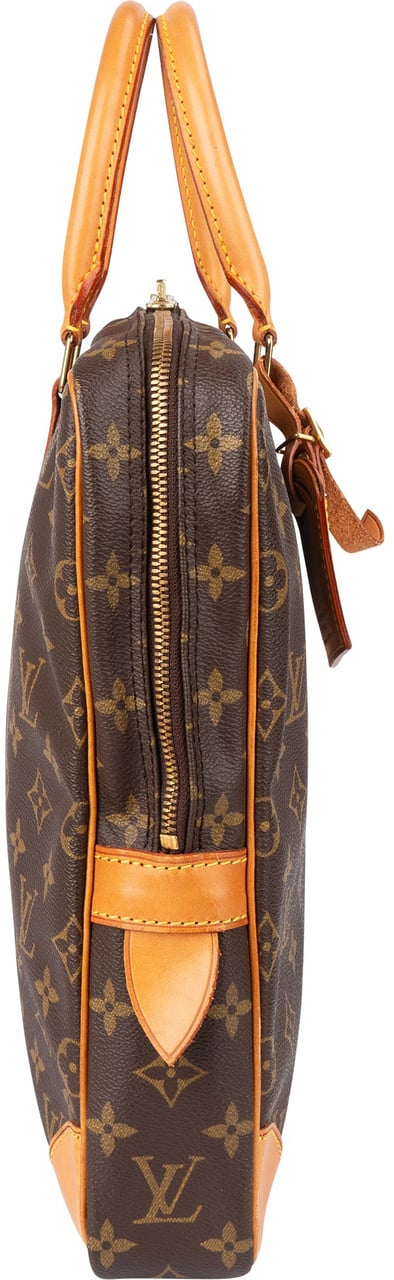 Louis Vuitton Louis Vuitton Canvas Monogram Porte Documents Business Handbag Bruin