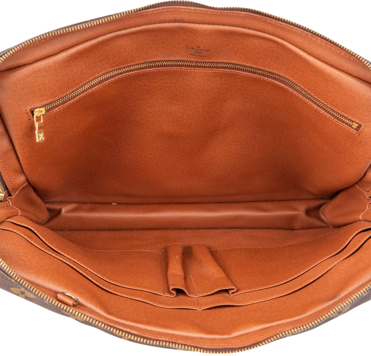 Louis Vuitton Louis Vuitton Canvas Monogram Porte Documents Business Handbag Bruin