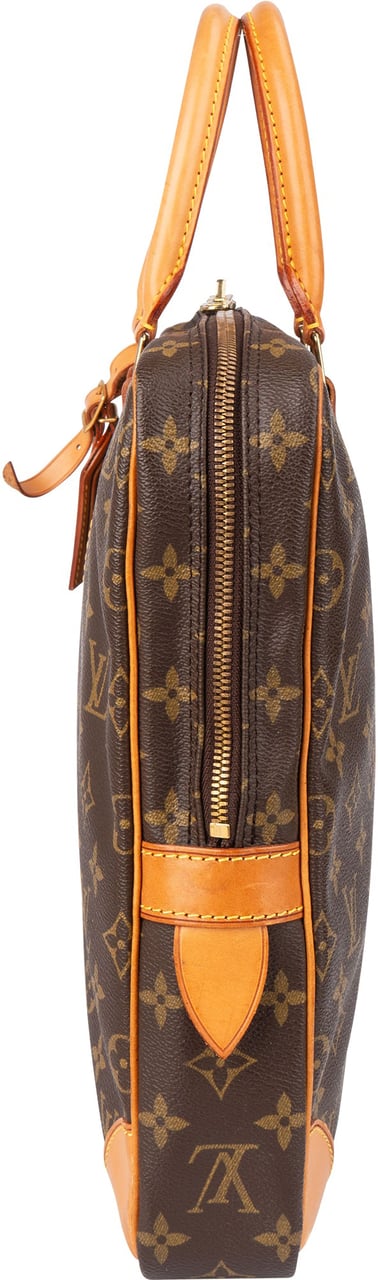 Louis Vuitton Louis Vuitton Canvas Monogram Porte Documents Business Handbag Bruin