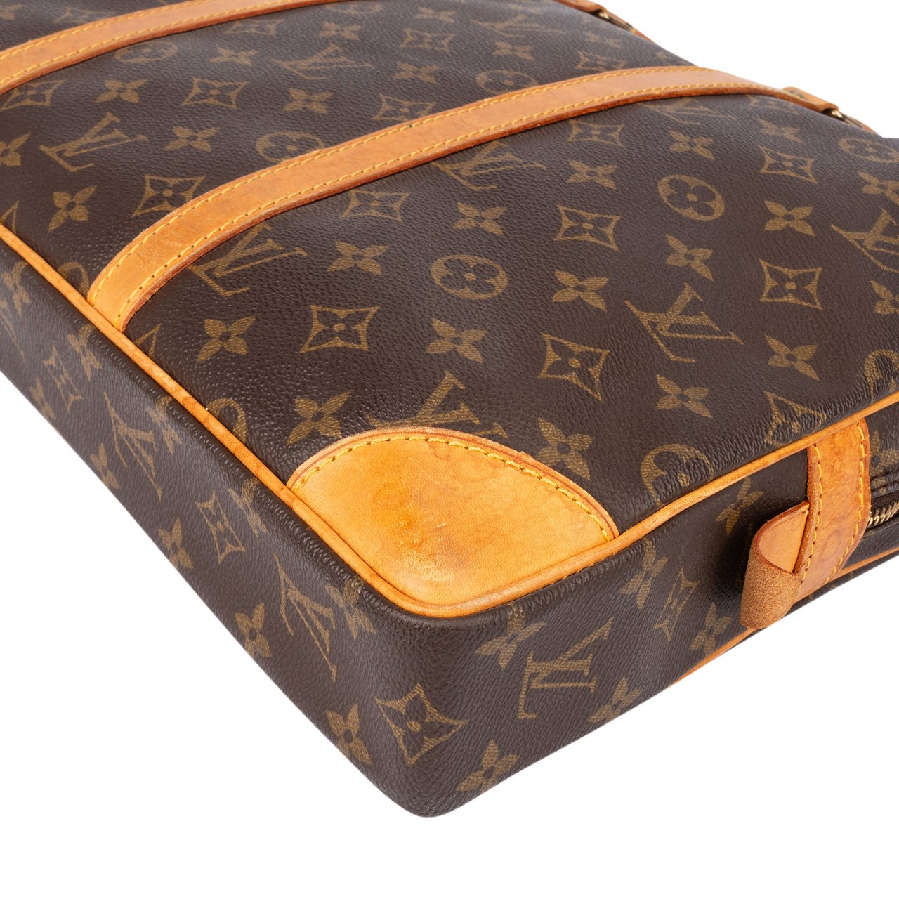 Louis Vuitton Louis Vuitton Canvas Monogram Porte Documents Business Handabag Bruin