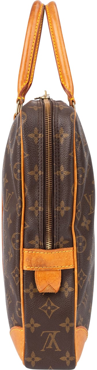 Louis Vuitton Louis Vuitton Canvas Monogram Porte Documents Business Handabag Bruin