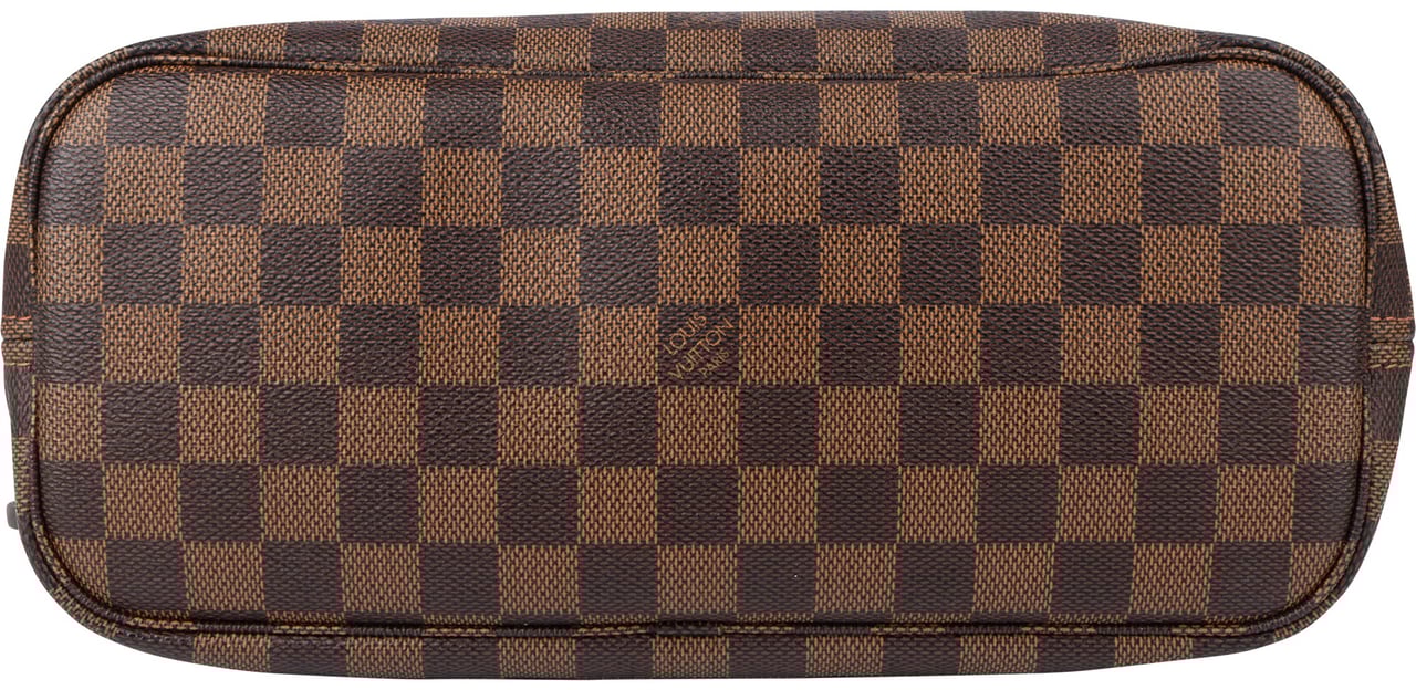Louis Vuitton Louis Vuitton Damier Ebene Monogram Neverfull PM Handbag Bruin