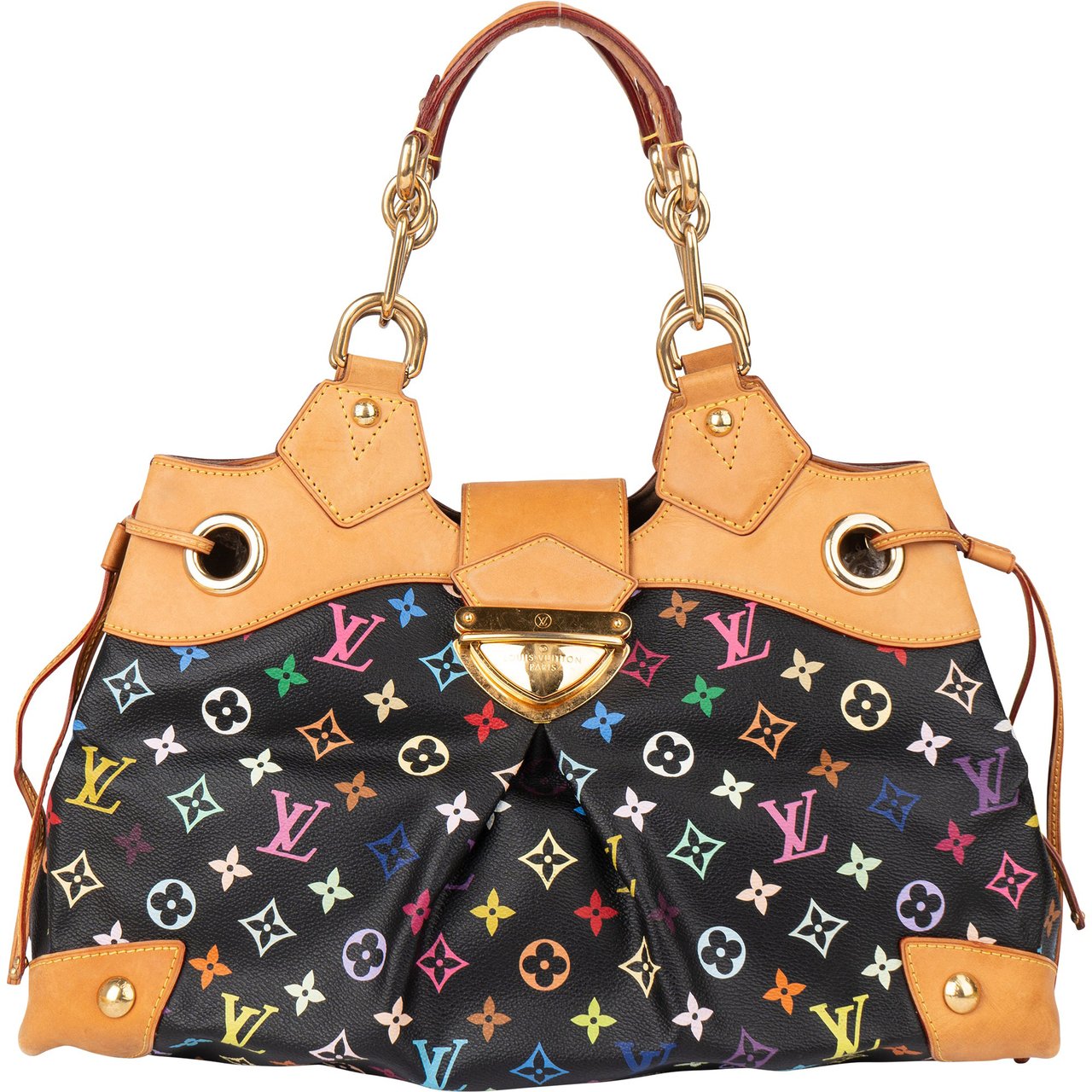 Louis Vuitton Louis Vuitton Murakami Multicolor Ursula Handbag Zwart