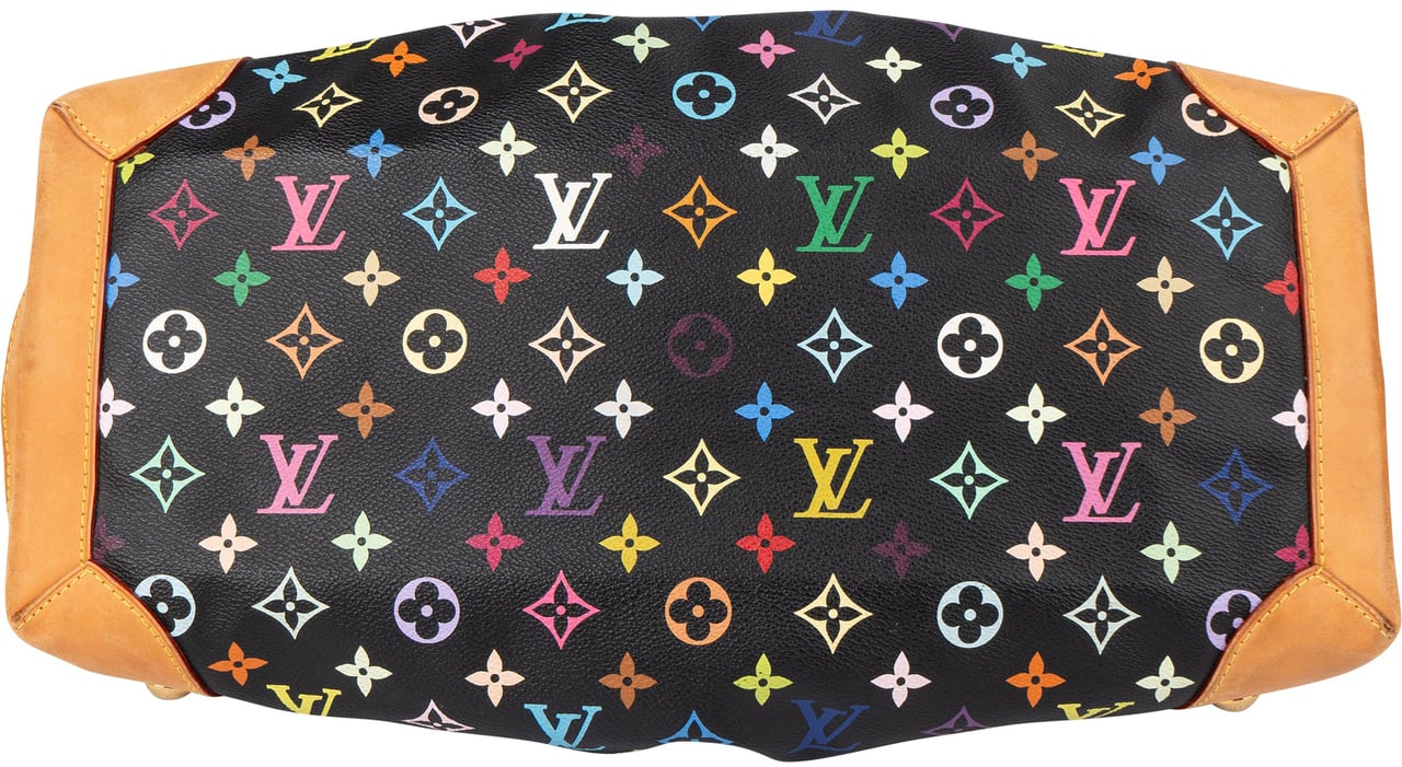 Louis Vuitton Louis Vuitton Murakami Multicolor Ursula Handbag Zwart