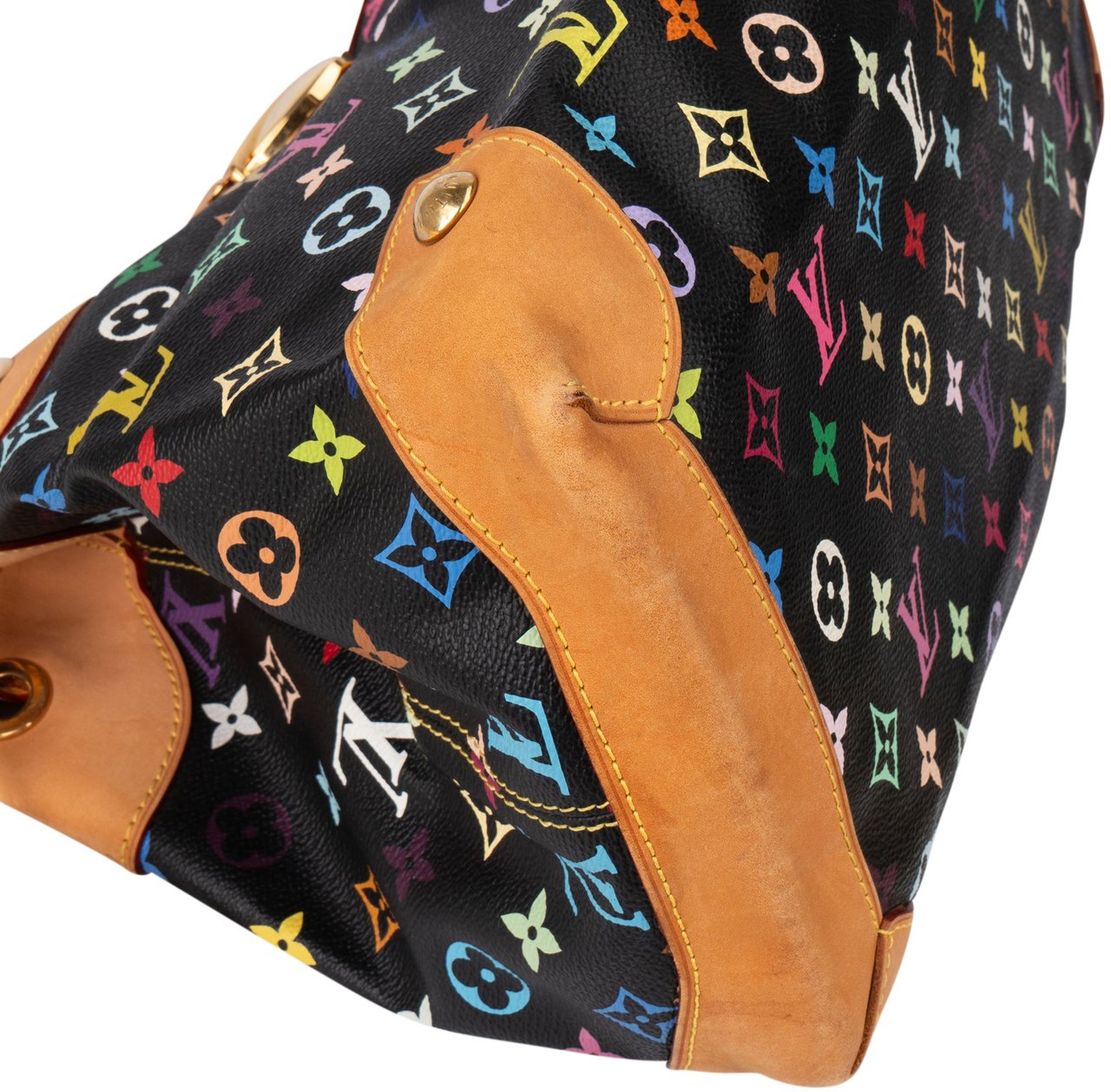 Louis Vuitton Louis Vuitton Murakami Multicolor Ursula Handbag Zwart