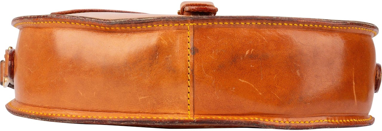 Louis Vuitton Louis Vuitton Rare Nomade Leather Jeune Fille GM Crossbody Bag Bruin