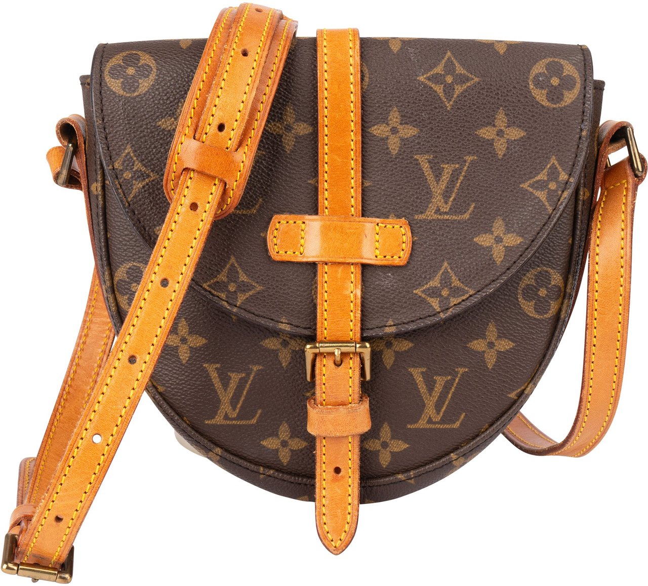 Louis Vuitton Louis Vuitton Canvas Monogram Chantilly PM Crossbody Bag Bruin