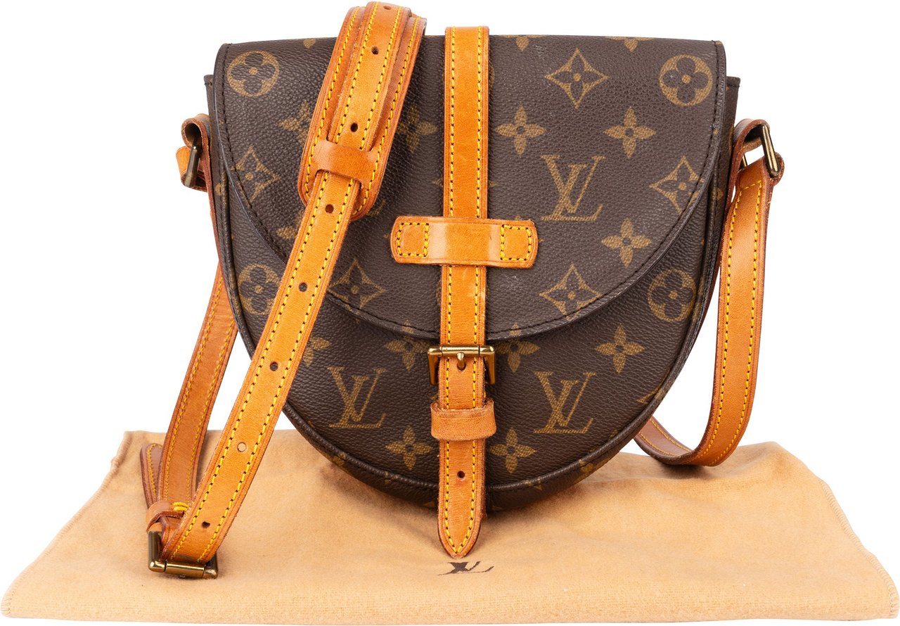 Louis Vuitton Louis Vuitton Canvas Monogram Chantilly PM Crossbody Bag Bruin
