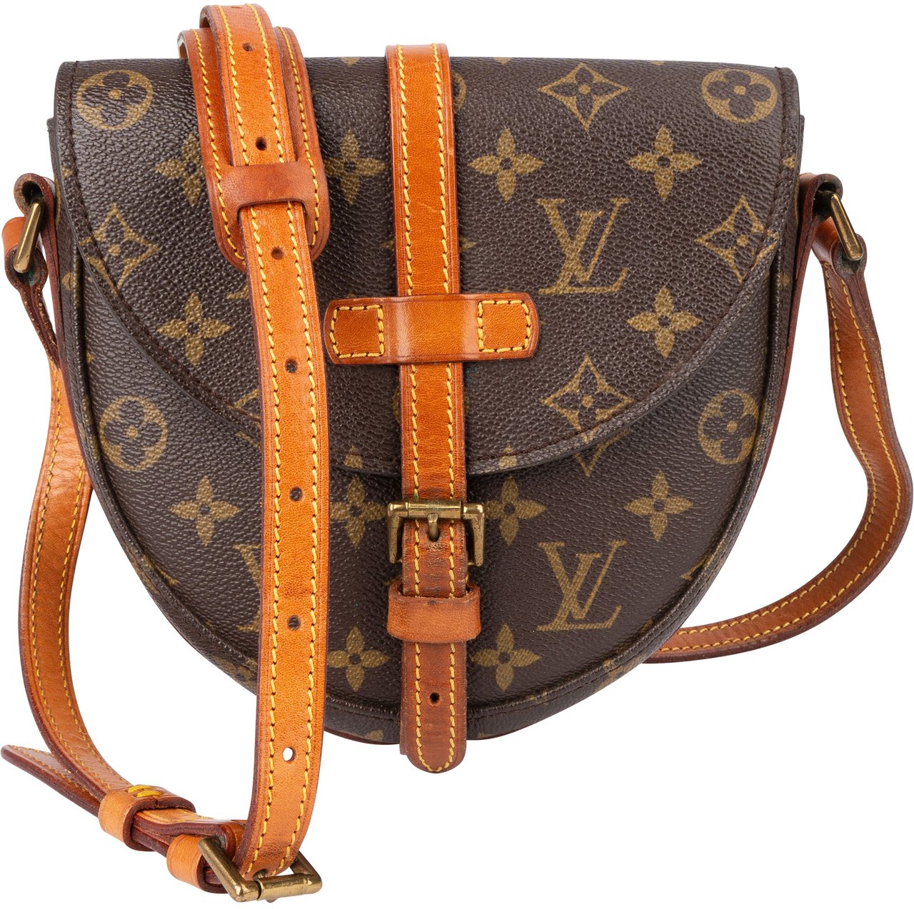 Louis Vuitton Louis Vuitton Canvas Monogram Chantilly PM Crossbody Bag Bruin