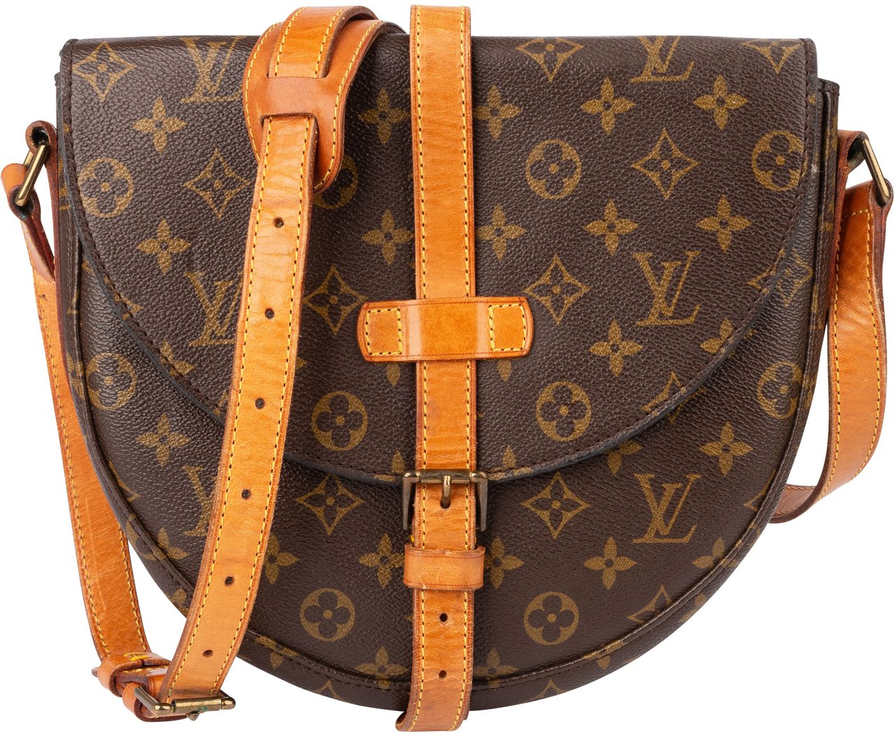 Louis Vuitton Louis Vuitton Canvas Monogram Chantilly GM Crossbody Bag Bruin