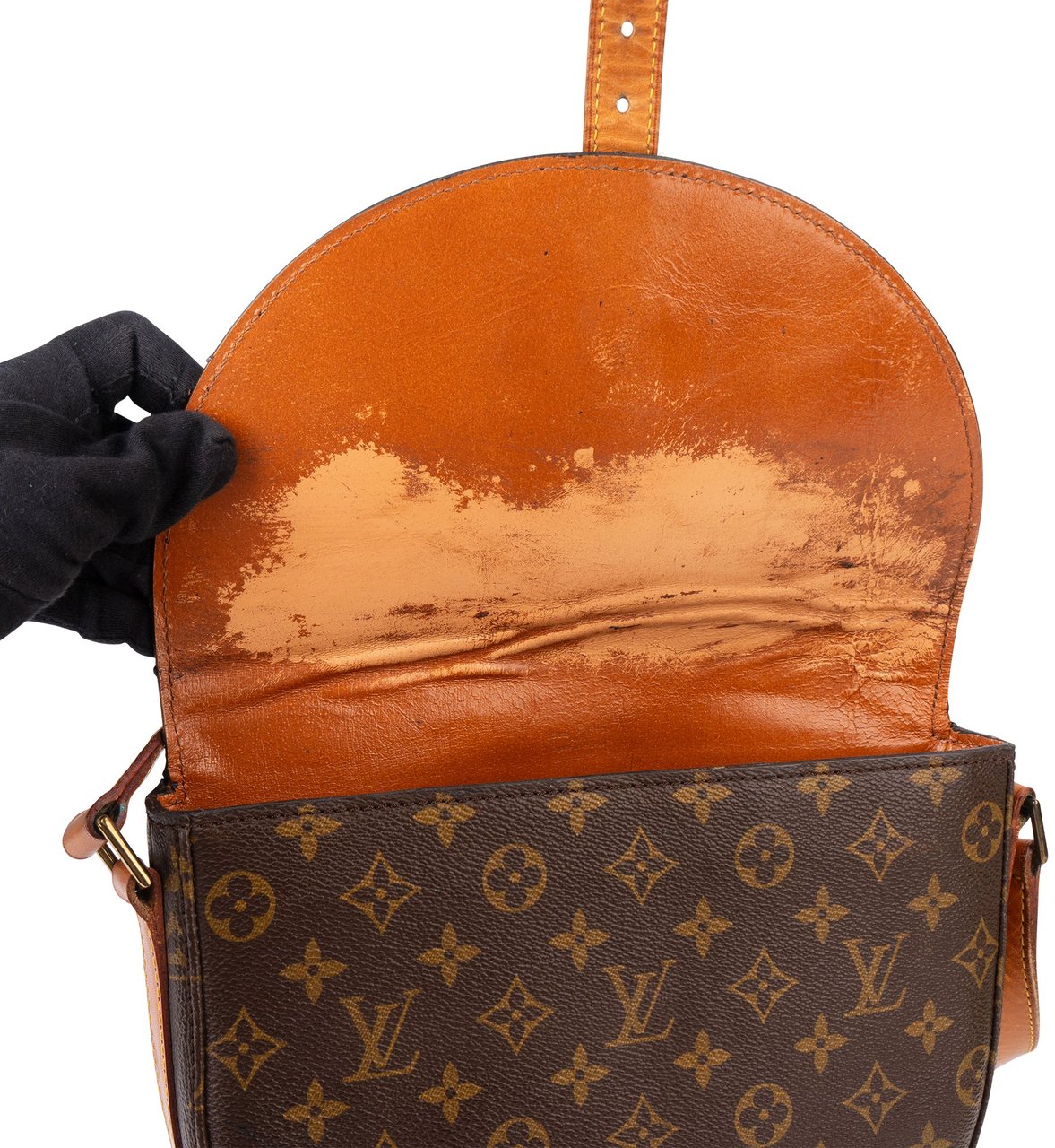 Louis Vuitton Louis Vuitton Canvas Monogram Chantilly GM Crossbody Bag Bruin