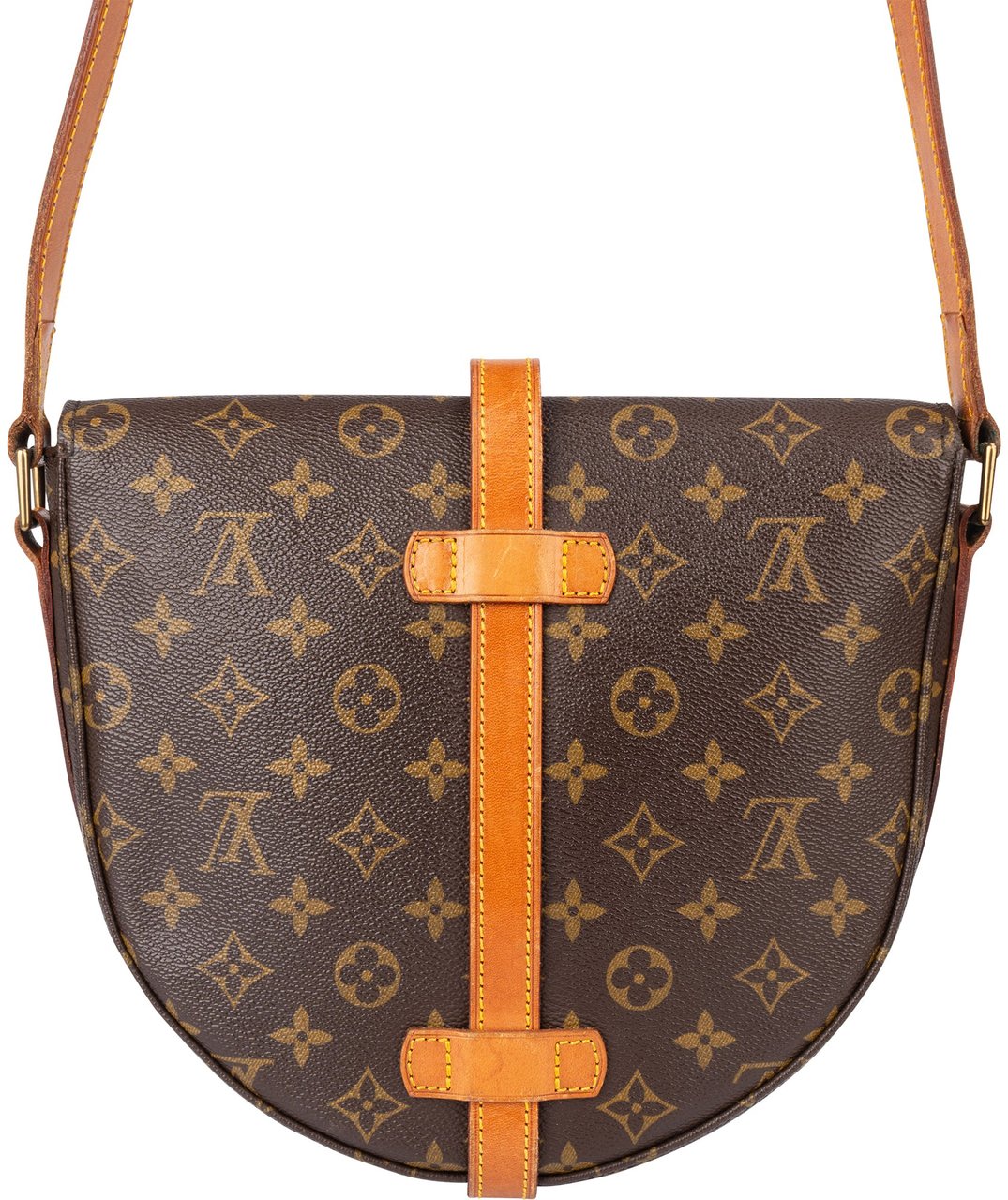 Louis Vuitton Louis Vuitton Canvas Monogram Chantilly GM Crossbody Bag Bruin