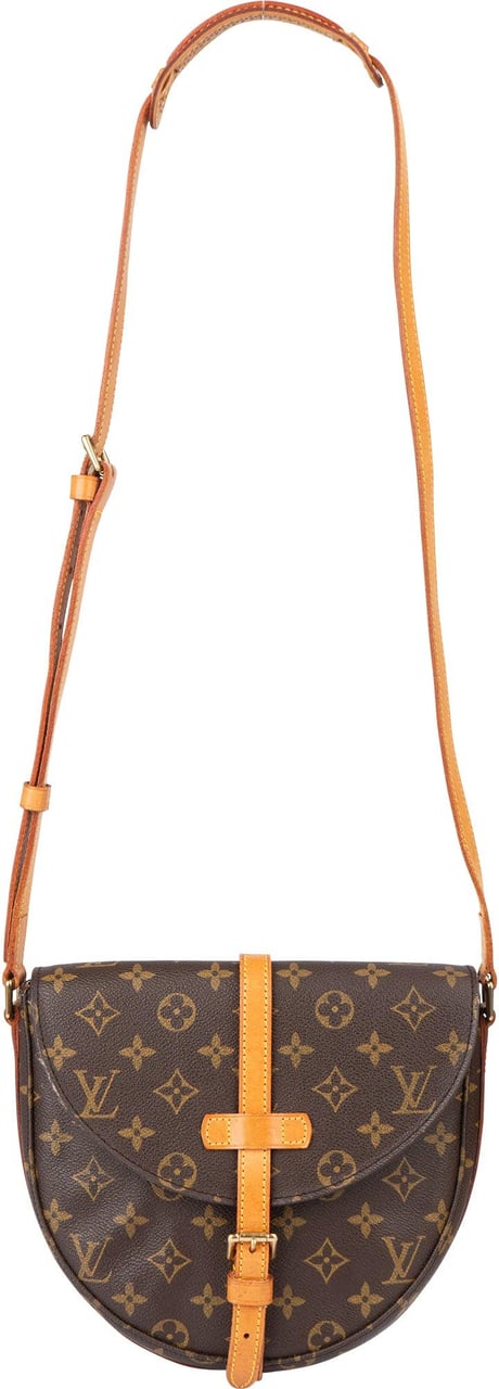 Louis Vuitton Louis Vuitton Canvas Monogram Chantilly MM Crossbody Bag Bruin