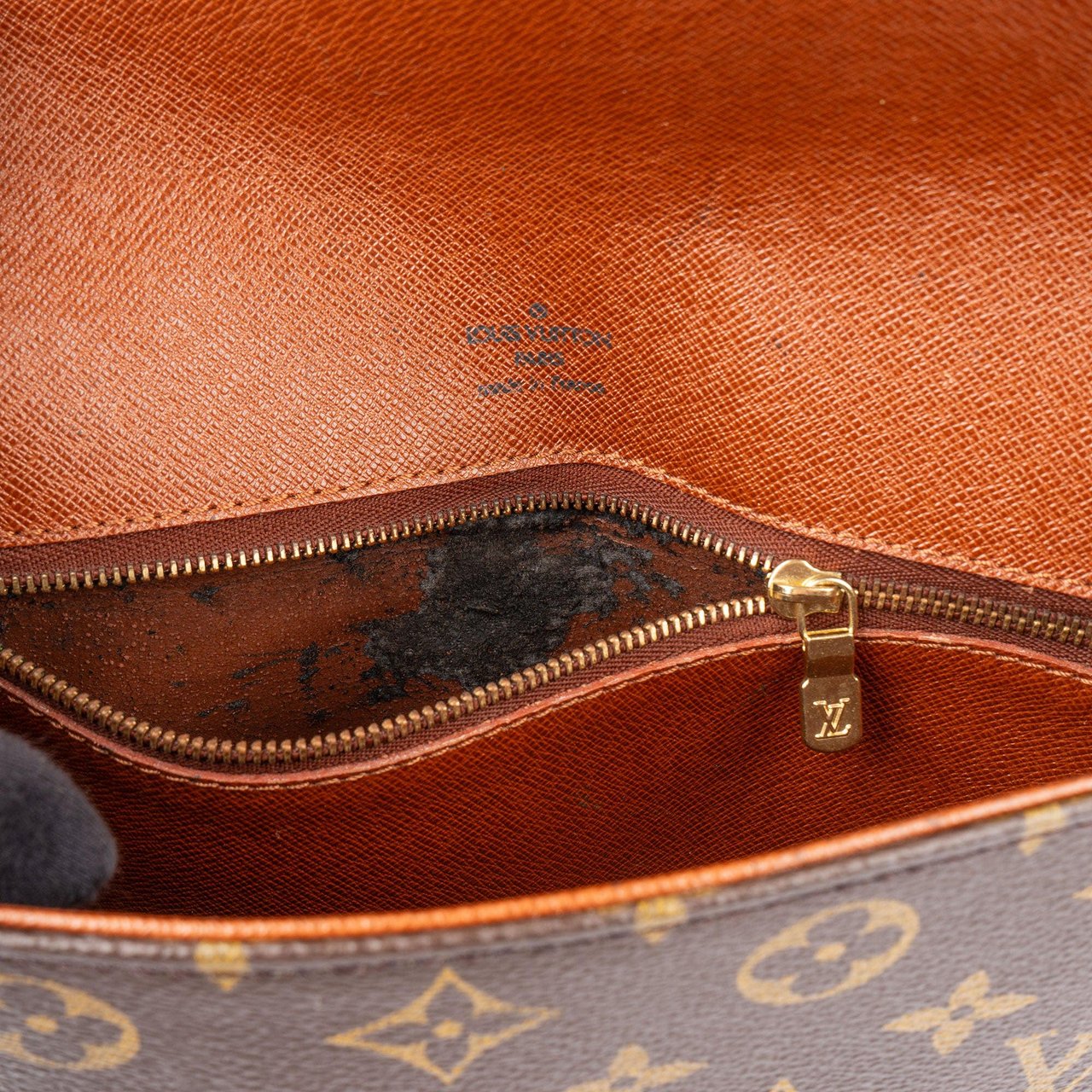 Louis Vuitton Louis Vuitton Canvas Monogram Chantilly MM Crossbody Bag Bruin