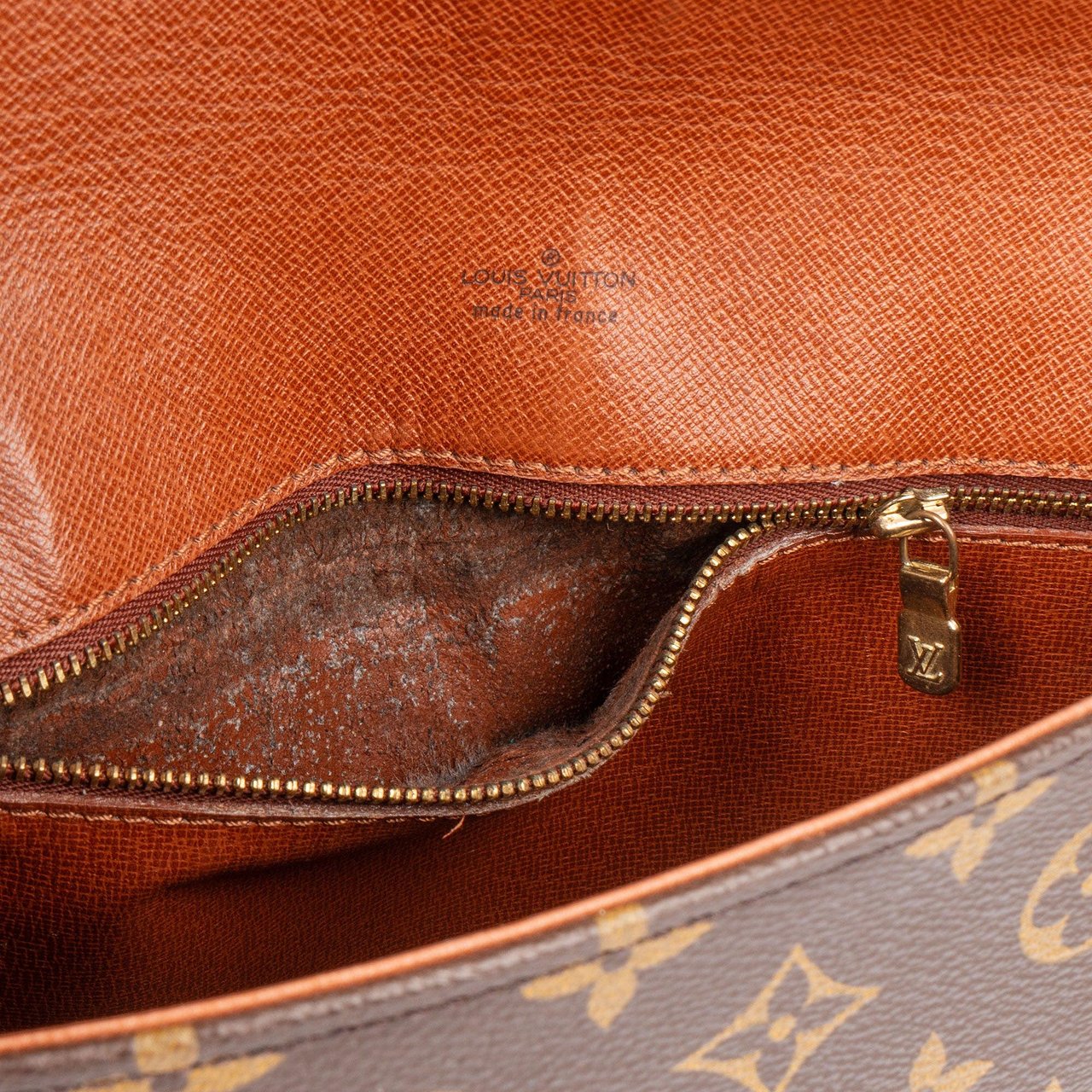 Louis Vuitton Louis Vuitton Canvas Monogram Chantilly GM Crossbody Bag Bruin