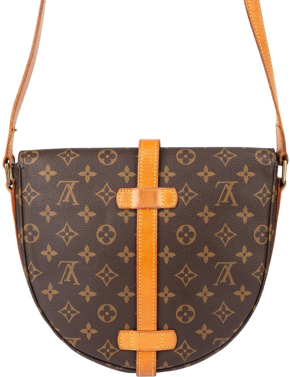 Louis Vuitton Louis Vuitton Canvas Monogram Chantilly GM Crossbody Bag Bruin